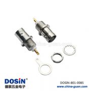 801-0085 BNC端子直式锌合金50欧姆母头射频同轴连接器