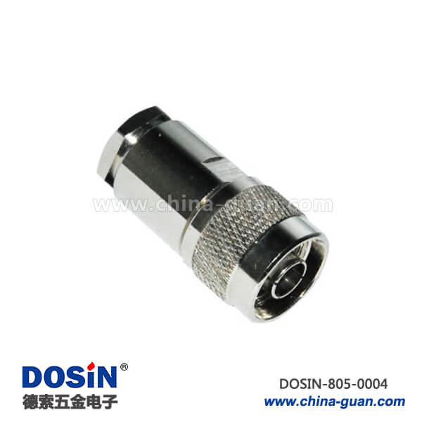 rg59电缆n型射频同轴连接器直式螺纹锁紧式公头RG58_RG6 rg59电缆n型射频同轴连接器直式螺纹锁紧式公头RG58_RG6