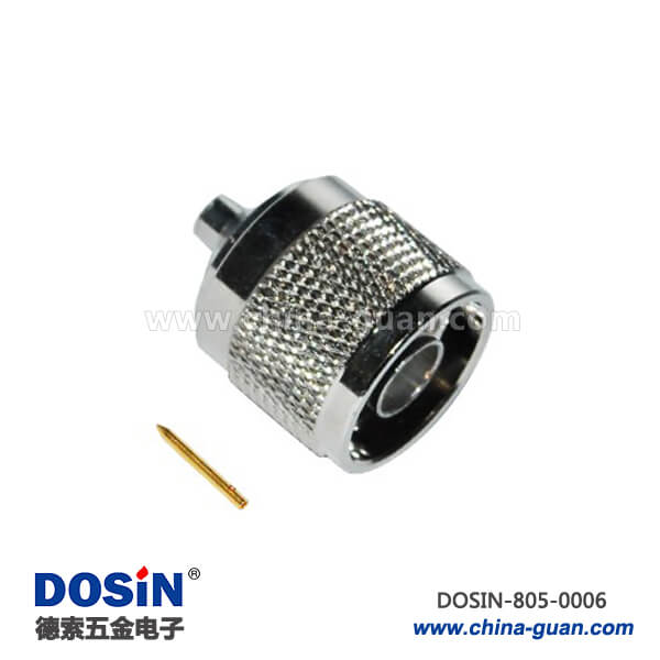 n型公头射频连接器直式焊接式同轴线缆 n型公头射频连接器直式焊接式同轴线缆