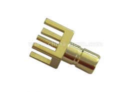 smb 连接器射频同轴直式母头4脚PCB板端插座