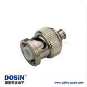 DOSIN-801-1001 bnc接口公头直式焊接 射频同轴连接器
