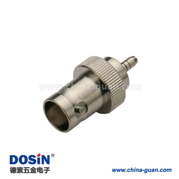 DOSIN-801-1009 BNC直式母头50欧压接同轴线缆射频连接器