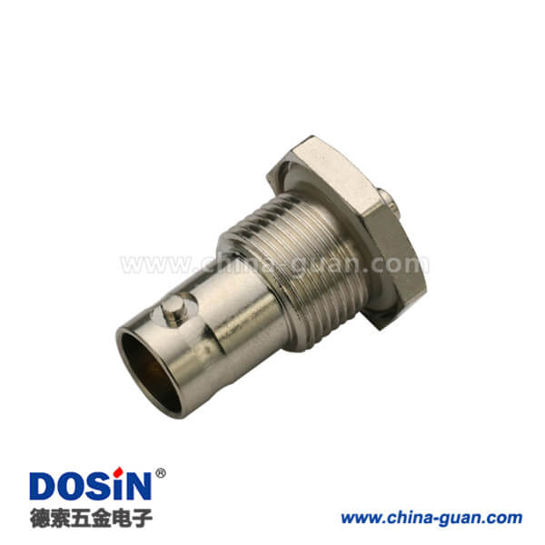 DOSIN-801-1016 BNC母头防水直式射频线缆同轴连接器
