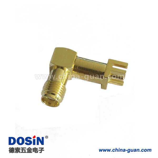 DOSIN-806-0193 sma母头边缘卡板 常用射频同轴连接器