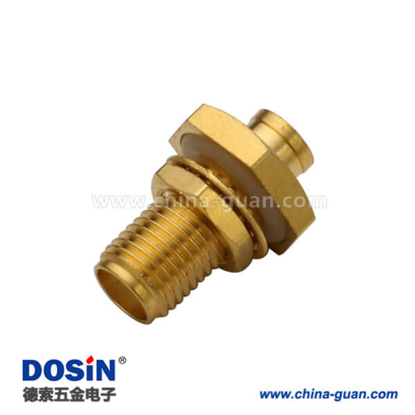 DOSIN-806-1008 sma防水直式穿墙线缆UT141连接器接头母头