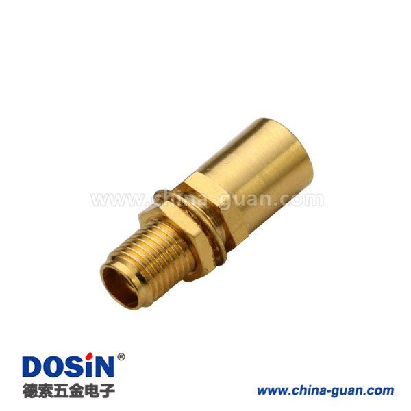 DOSIN-806-1011 sma连接器穿墙接头母头射频同轴连接线缆 UT250