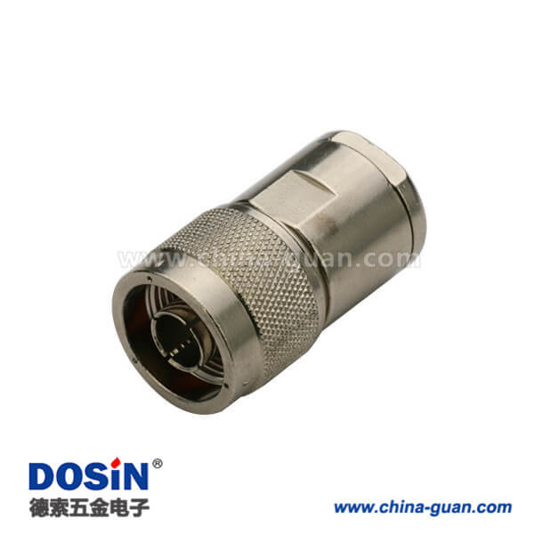 DOSIN-805-1007 N型连接器公头螺母锁紧式线缆RG214,RG213,LMR400