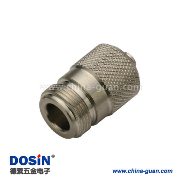 DOSIN-805-1010 N头母头直式焊接连接线UT141射频同轴连接器