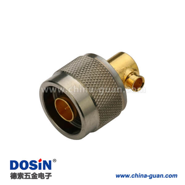 DOSIN-805-1016 n型接头公头弯式焊接式同轴线缆UT141