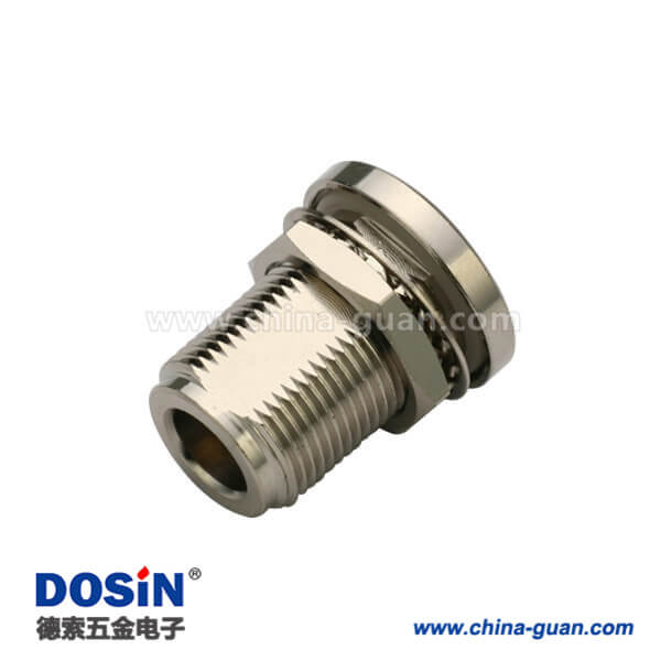 DOSIN-805-1024 n头母头直式穿墙防水同轴线缆UT085