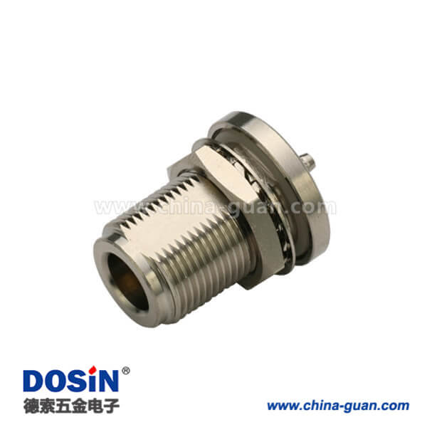 DOSIN-805-1032 n头母头直式穿墙防水式接RG142,400,223同轴线