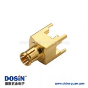 DOSIN-809-1003 mcx公头直插式面板安装射频同轴连接器