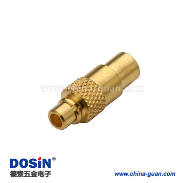 DOSIN-809-1500 mmcx直式焊接连接器公头射频线视频线UT047