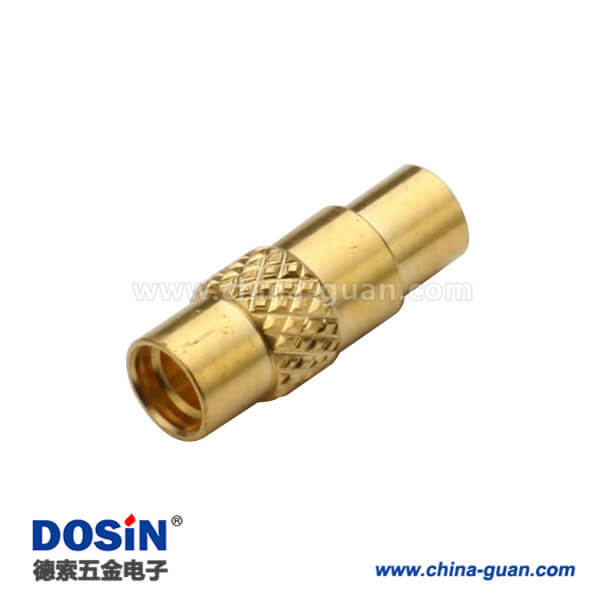 DOSIN-809-1504 mmcx直式母头同轴连接线UT047焊接射频连接器
