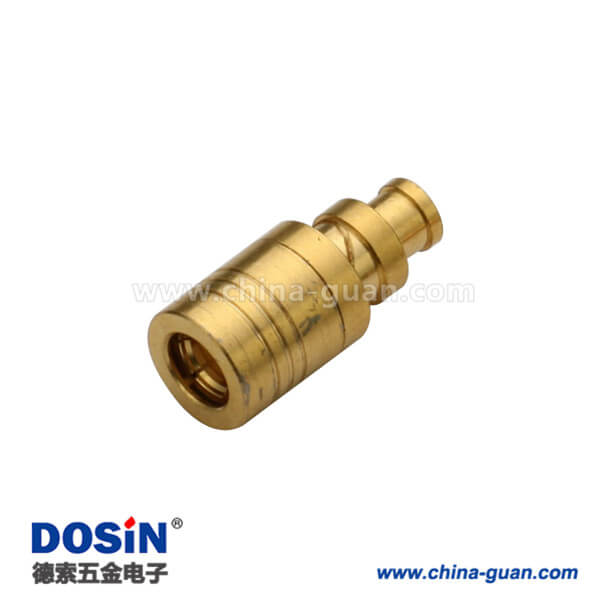 626-0205 smb连接器直式焊接公头同轴线缆UT085