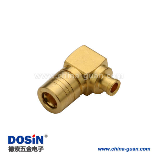 626-0213 smb弯式焊接公头常用射频同轴连接器接线缆UT085