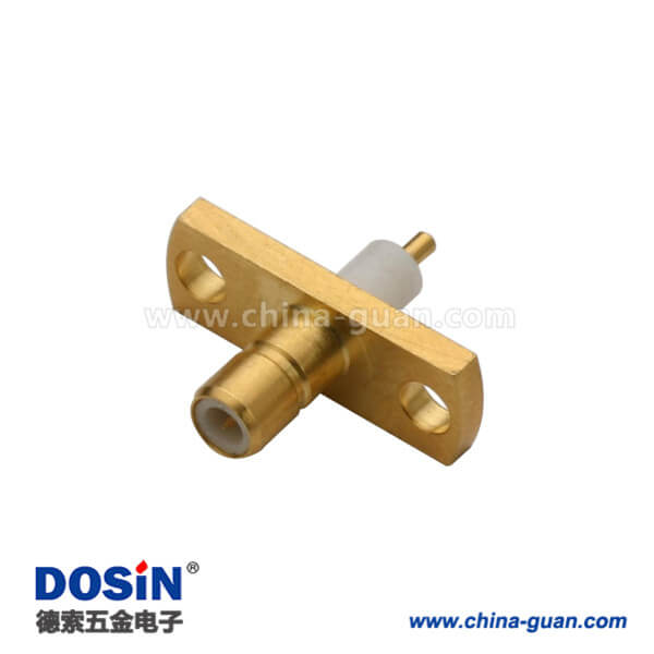 626-0222 smb两孔法兰盘母头系列射频同轴连接器