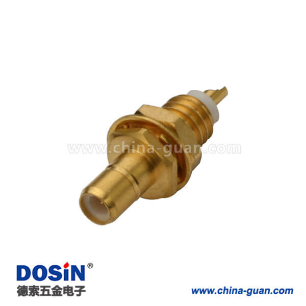 626-0223 smb镀金直式穿墙母头面板安装电视线接头