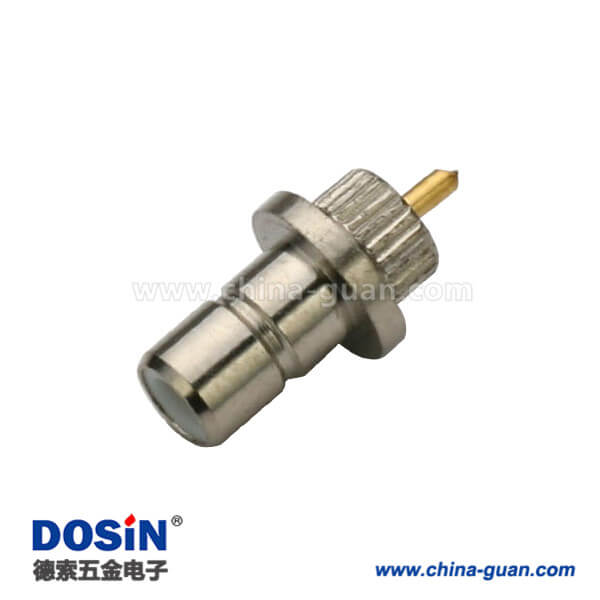 626-0227 SMB有线电视头RF连接器直式焊接母头