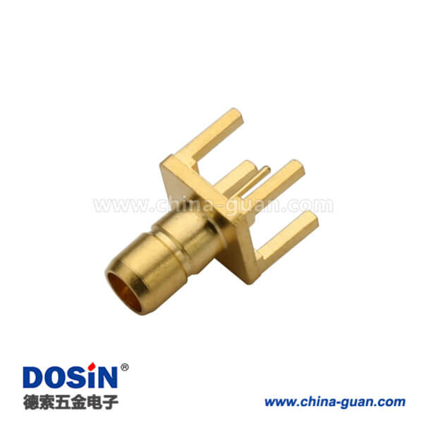 626-0229 SMB直插镀金母头射频pcb连接器直插连接器