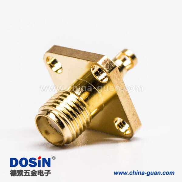 DOSIN-806-0287 SMA-1.13线母头接线焊接直式法兰安装
