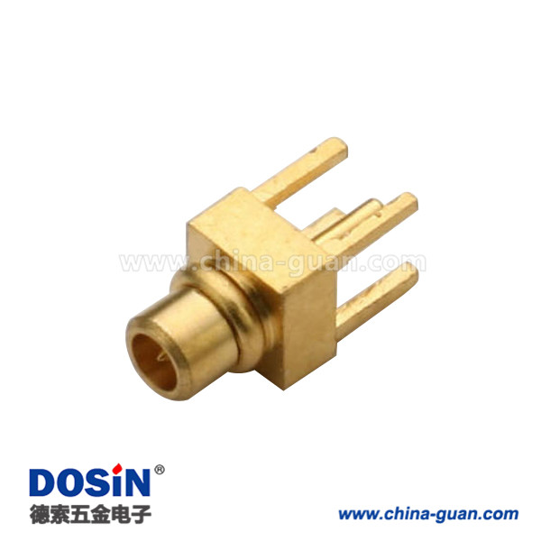 DOSIN-809-1513 mmcx公头优质射频同轴连接器直插式接PCB板