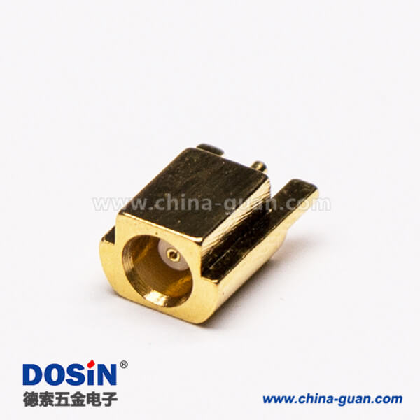 1 贴片mcx射频接头母头直式镀金接PCB板