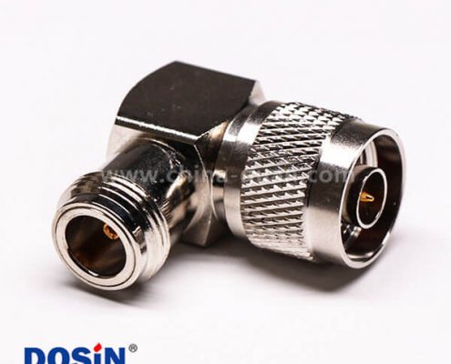 16 N型转接头弯式90度母转母连接器