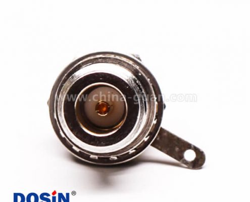 18-1 uhf母头单边前锁穿墙直式UHF-KY板端连接器