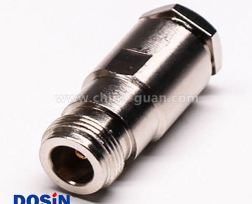 20 n-type连接头直式180度母头螺母锁紧