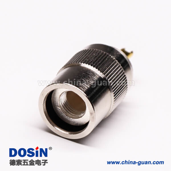 29 uhf公头连接器焊接直式接线UHF-SL16-T13