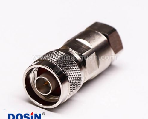 33 N型直公180度螺母锁紧式射频同轴连接器