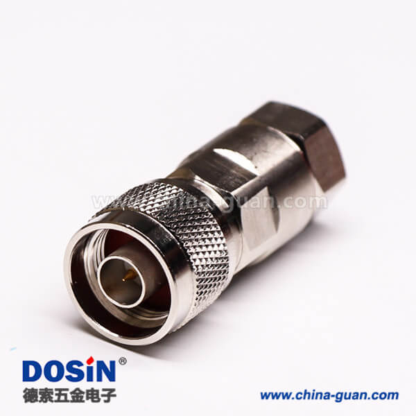 33 N型直公180度螺母锁紧式射频同轴连接器