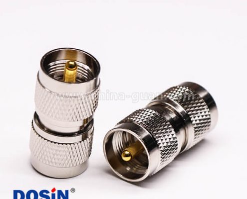 36-1 UHF转接头直式UHF-JJ公转公同轴电缆