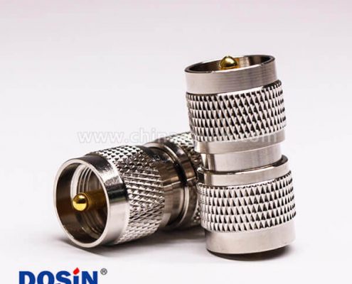 36-2 UHF转接头直式UHF-JJ公转公同轴电缆