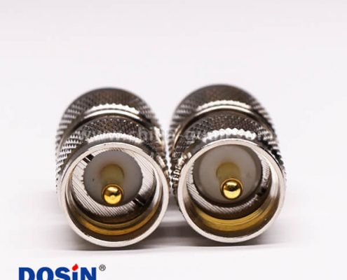 36-3 UHF转接头直式UHF-JJ公转公同轴电缆