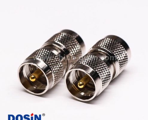 36 UHF转接头直式UHF-JJ公转公同轴电缆