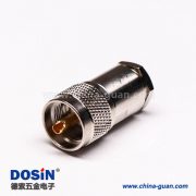 4 uhf射频同轴连接器UHF-SL16-K9公头螺母锁紧接线