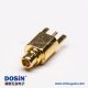 MMCX插座接PCB板镀金沉板直式公头