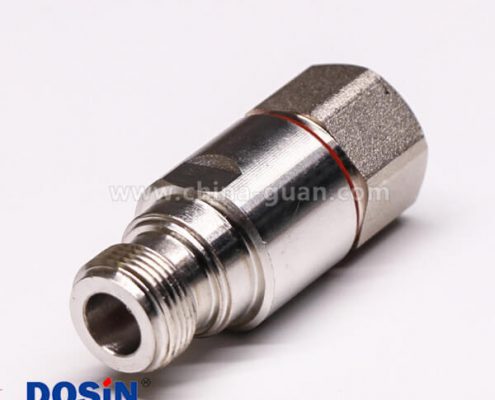 50 N型连接器防水直式母头螺母锁紧接线