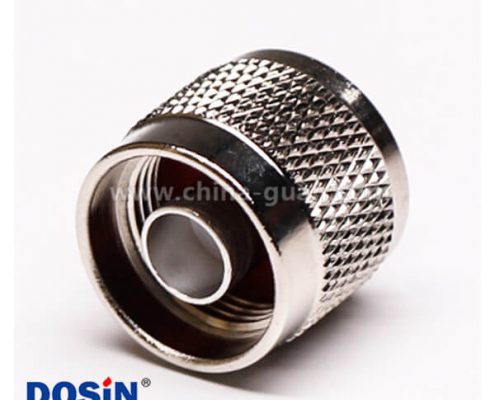 54 N型射频同轴连接器系列直式公头公针焊接式接线