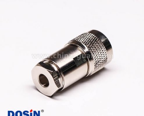 7-1 uhf公头连接器同轴接线缆直式金针UHF-50KY