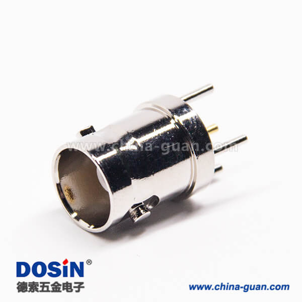 35 BNC接口母头直式180度连接器插板接PCB板