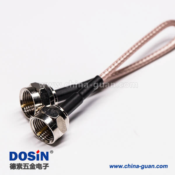 41 SMA接口的同轴线180度公头转SMA 公头组装线材