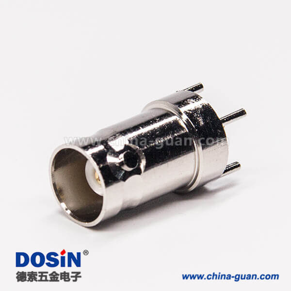 34 bnc直插接口母头接PCB板式射频同轴连接器