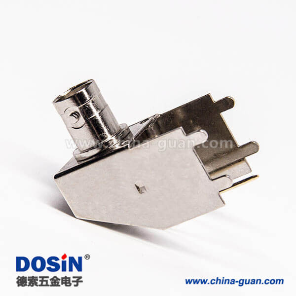 47 bnc母接口弯式90度插PCB板