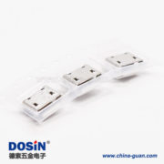 micro usb b型封装5p母座SMT直式DIP 6.4带焊盘带定位子 micro usb b型封装5p母座SMT直式DIP 6.4带焊盘带定位子