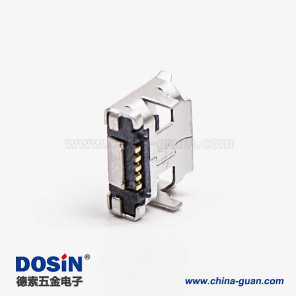 micro usb接口手机5pinB型SMT两脚DIP 7.15 micro usb接口手机5pinB型SMT两脚DIP 7.15