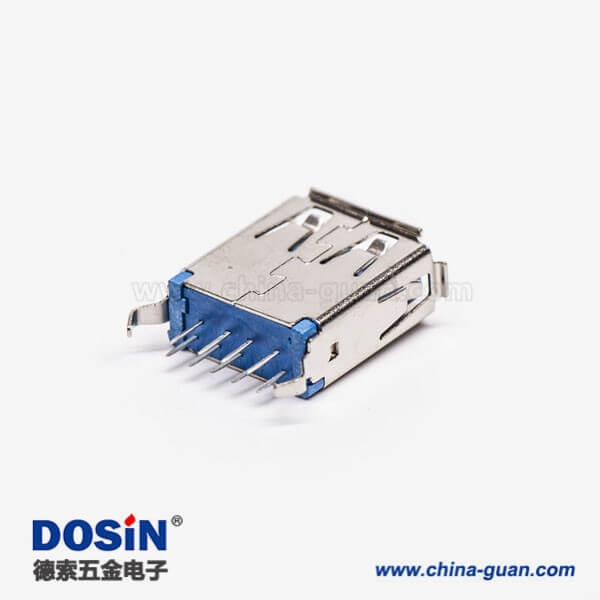 180度usb3.0母座直式dip直插PCB板 180度usb3.0母座直式dip直插PCB板