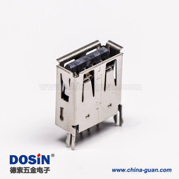 直插usb封装母座dip带鱼叉脚接板 直插usb封装母座dip带鱼叉脚接板